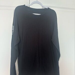 Grunt Style Black Long Sleeve Men's Tee 2xl
